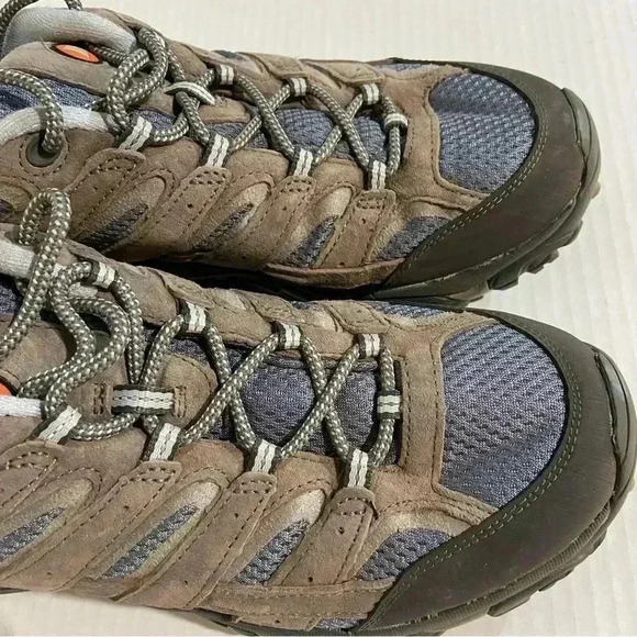 Merrell Women's Moab 2 Ventilator Hiking Shoe 10 Smoke -‎ J06014 Vibram Sole - Picture 3 of 9